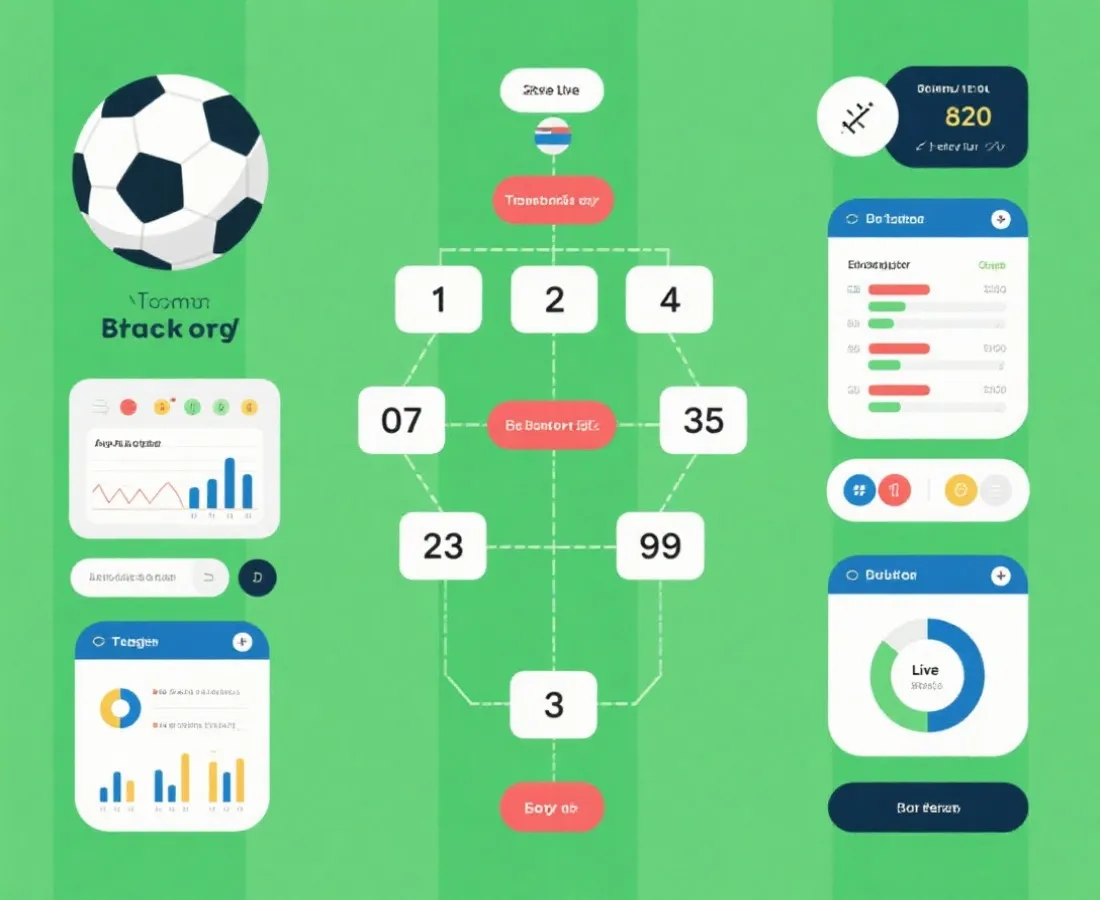 赛程与统计模块示意图
