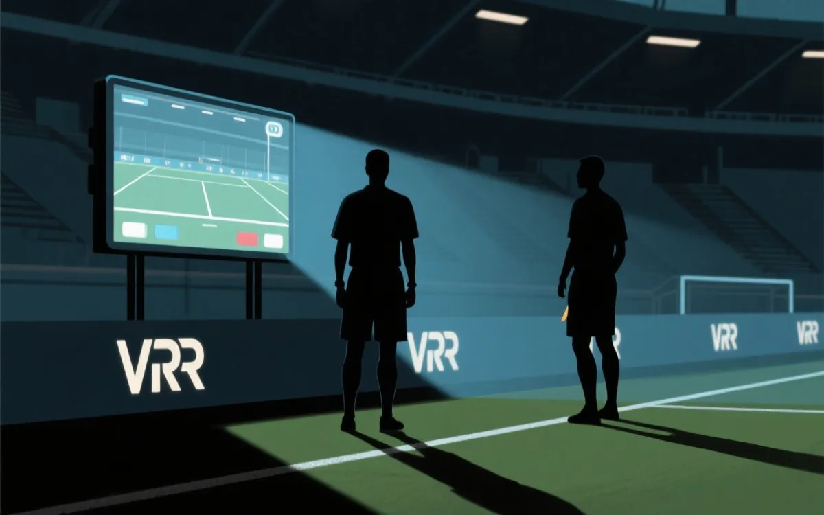 VAR 回看与球场对抗节奏的视觉化场景